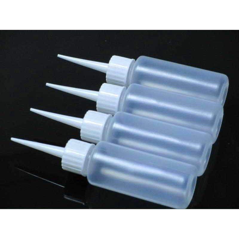 50毫升塑料小尖嘴瓶美缝剂施工瓶沙画瓶点胶瓶分装小瓶100个