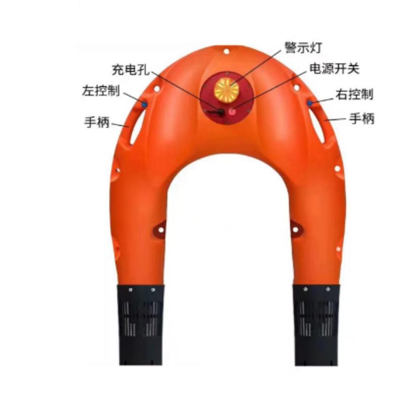 6莱鑫潜水智能装备救生遥控机器人电动遥控U型救生圈