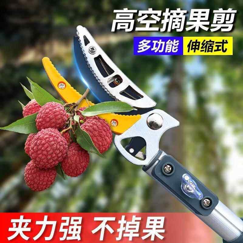 高空采摘杷款果新子高枝伸缩剪摘摘果NRM杨梅眼摘果器枇荔枝神龙