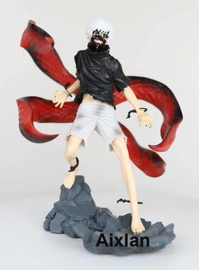 25CM Anime Tokyo Ghoul Figure Kaneki Ken Touka Kirishima PVC