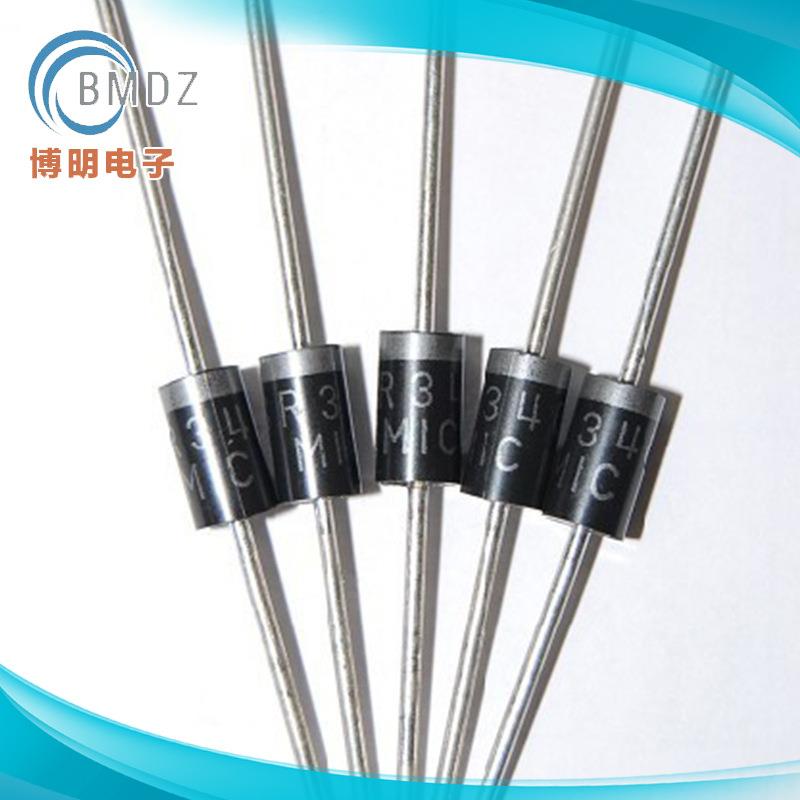 专业供应 1N5404 整流二极管 DO-214封装 直插 质量保障