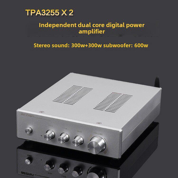 双核Tpa3255高保真热高功率2.1通道家用蓝牙放大器低音炮