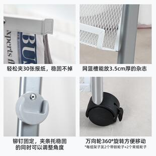 【乙】杂架志收资纳架书报置物架彩822页户型图宣传单架加宏宽展