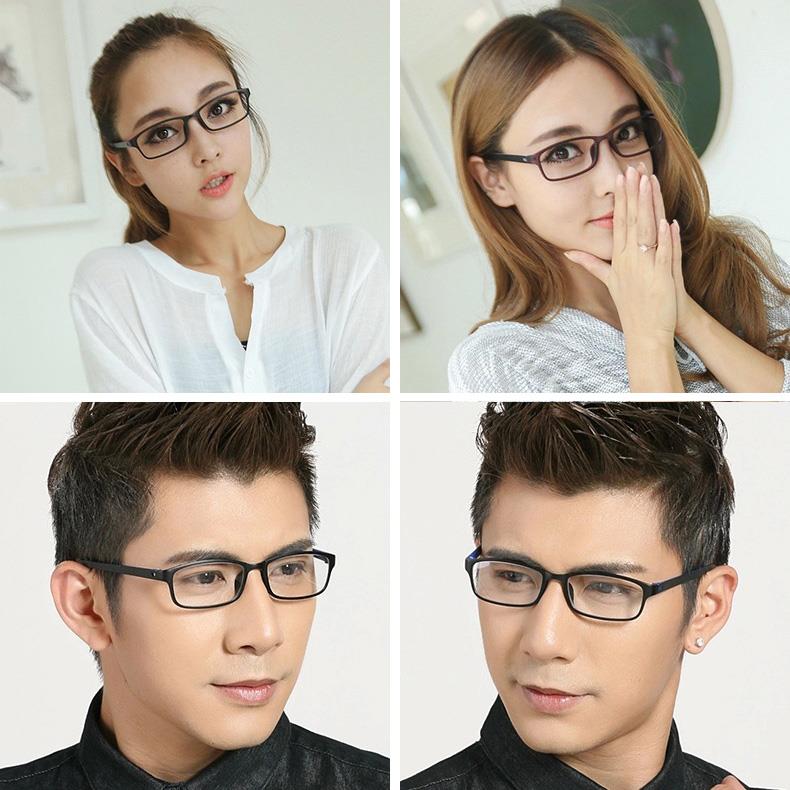 高档男配防蓝光眼镜成品有可度数近视防辐射网红款圆脸大脸眼女睛