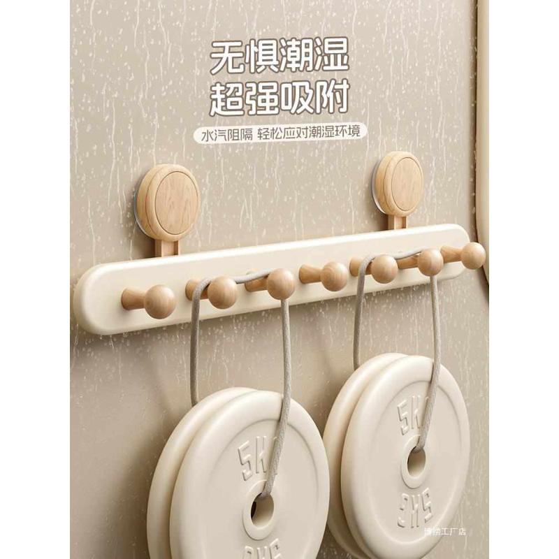 吸盘门后挂钩免打孔强力承重挂衣架入户门壁挂钩子衣服收纳置物架