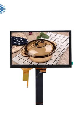 现7寸LC显D示屏色液RCT晶屏高清工货业检测LCD显示屏彩可配置触摸