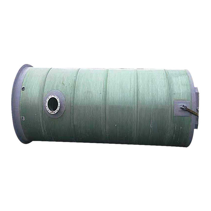 一体化泵站FRP玻璃钢预制泵站城市排涝一体化提升泵站地埋式泵站