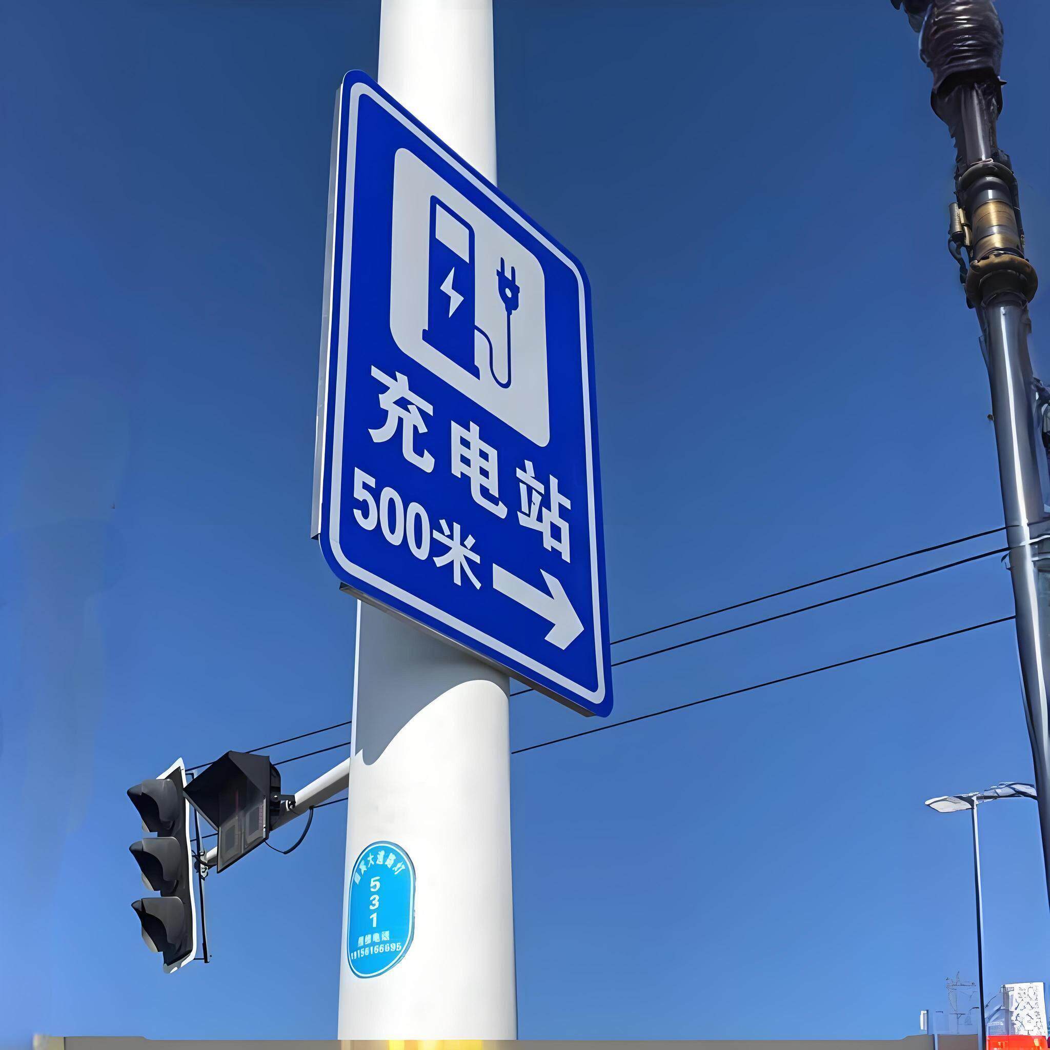 广告牌定做户外反光防水电线杆悬挂广告标识牌民宿指路引路指示牌