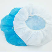 一次性无纺布圆帽工作帽食品工厂卫生帽防尘透气头套网帽厂家批发