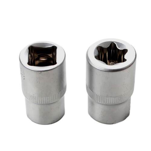 加长E型套筒19件1/2大飞花六角套筒扳手工具组合套装 梅花6角套筒