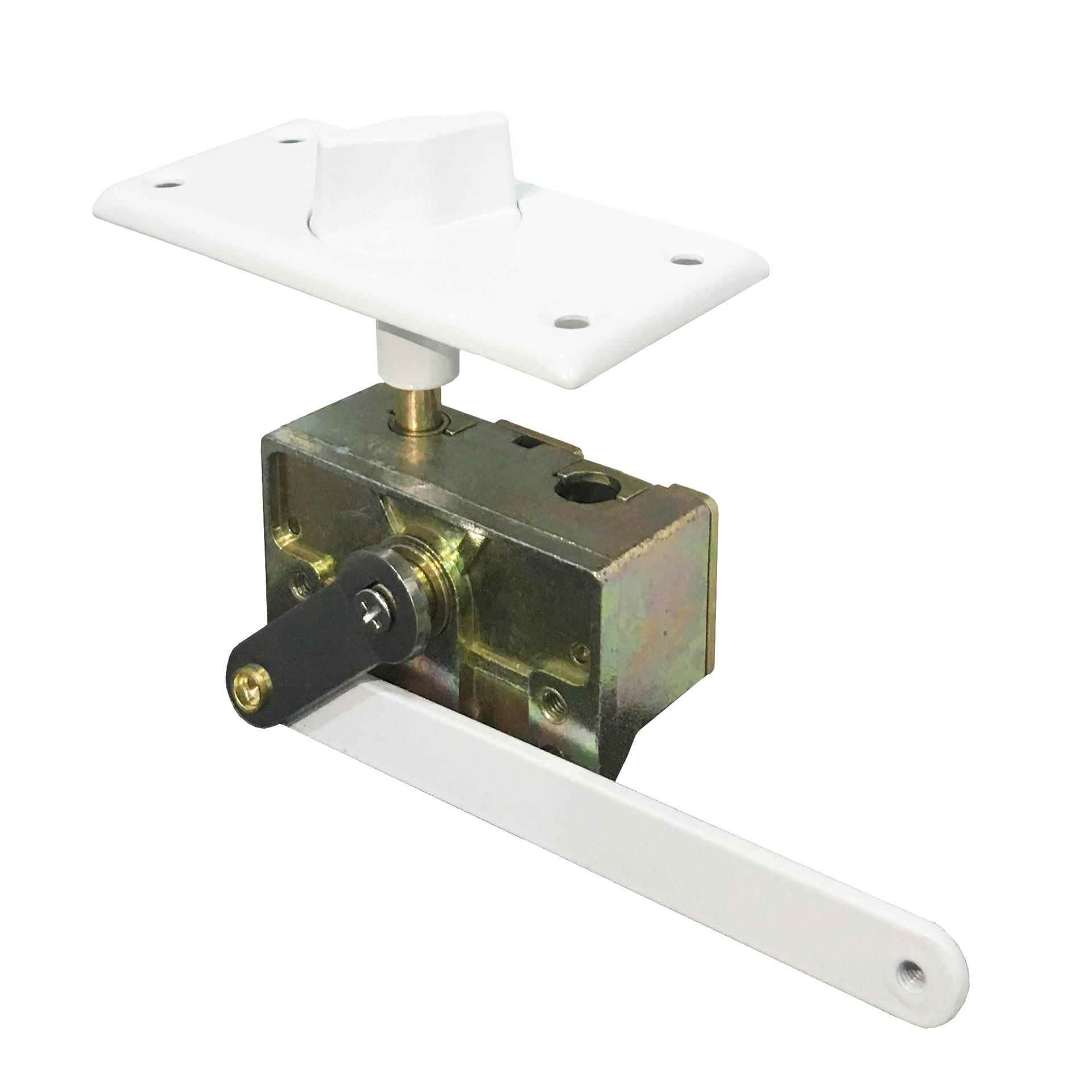 隐形手动百叶窗开关手摇内嵌式厢体机柜百叶窗比特数据中心机房窗