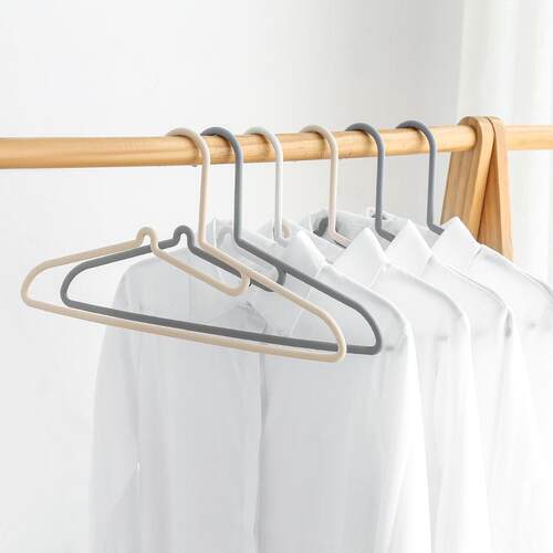 Home-use Goose-shaped Plastic Hangers for Adult Wardrobes, N