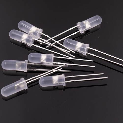 好莱光4X10mm圆头雾状短脚led灯珠