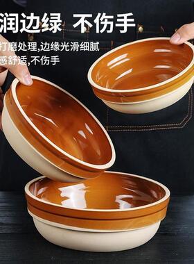 蒸饭碗陶瓷饭钵蒸菜碗土陶蒸笼饭碗饭店专用钵仔碗蒸饭土碗蒸蛋碗