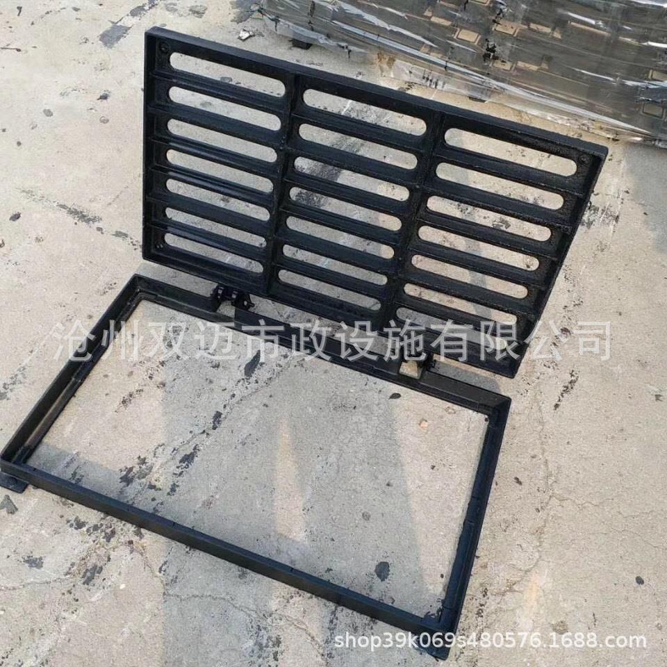 厂家供应球墨铸铁雨水篦子地沟盖板车库停车场用沟盖板现货