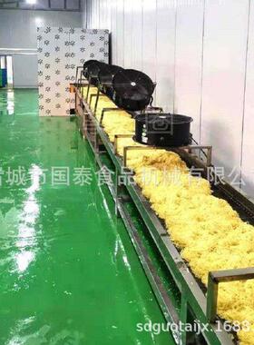 煮热干面成套设备 碱性面生产线 热干面加工设备 碱面自熟机械