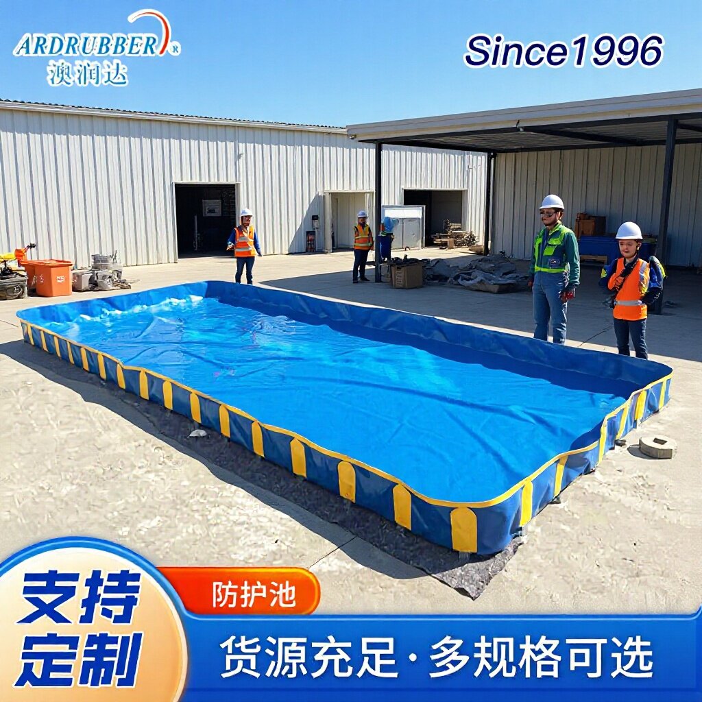防溢油池系列TPU可移动化工容器护油池围堰坝油水分离器