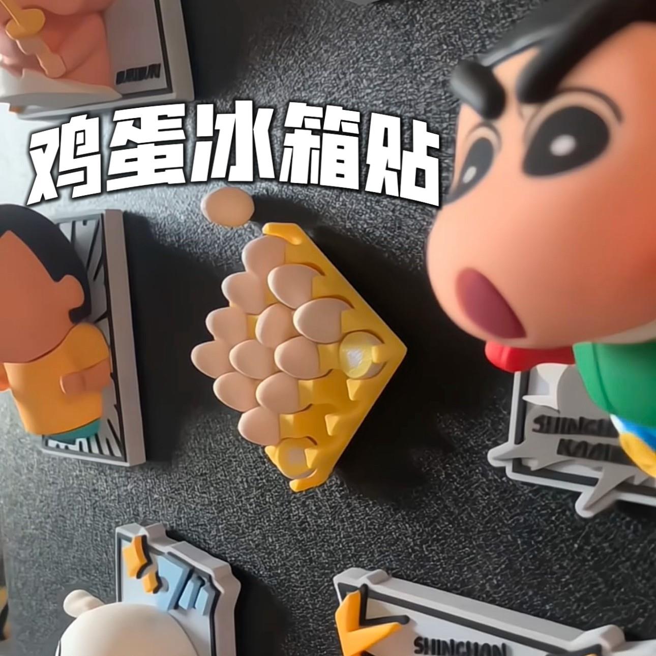 【鸡蛋冰箱贴】创意食物冰箱贴磁吸迷你可吸拍立得3D打印微缩食玩