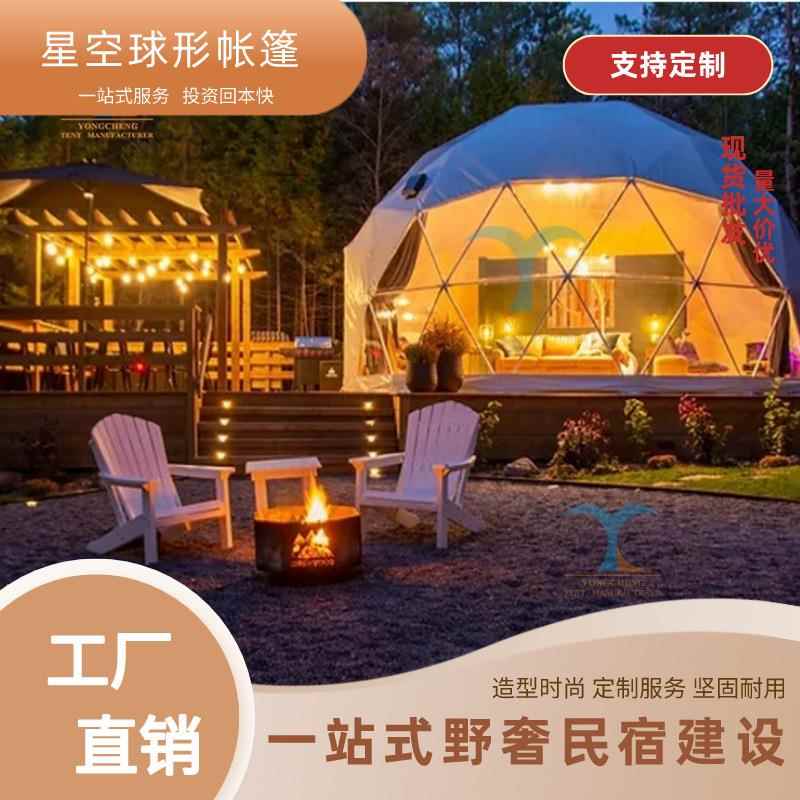 展览巡展泡泡屋球形篷房亲子旅行公司团建透明豪华内饰星空帐篷