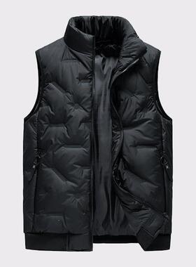 Y 76141 Winter Men's Vest Padded Vest 加厚羽绒棉马甲