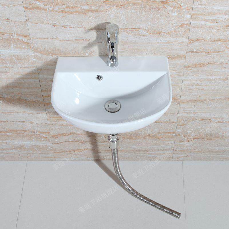 挂盆洗脸盆挂墙式不锈钢支架洗脸盆浴室陶瓷洗手盆组合小户型阳台