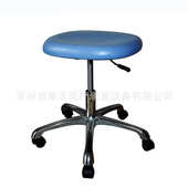 不锈钢护士PT凳 金属带轮圆凳 液压升降手术圆凳