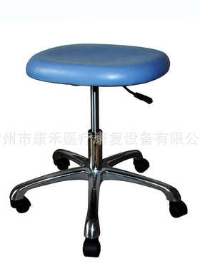 不锈钢护士PT凳  液压升降手术圆凳 金属带轮圆凳