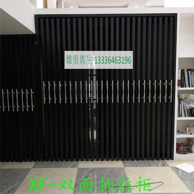 厂家直销瓷砖推拉柜墙砖300600平推式展架推拉门木地板石材展示柜