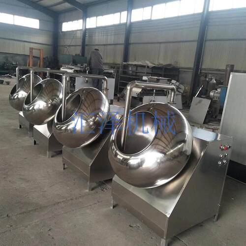 花生米裹衣机花生裹粉机鱼皮花生设备坚果裹粉机花生机器