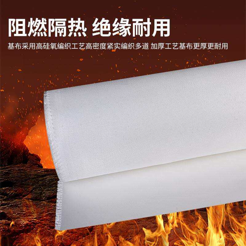 高硅氧布防火套管管道隔热耐热阻燃1000度耐高温管套防烫厂家直销