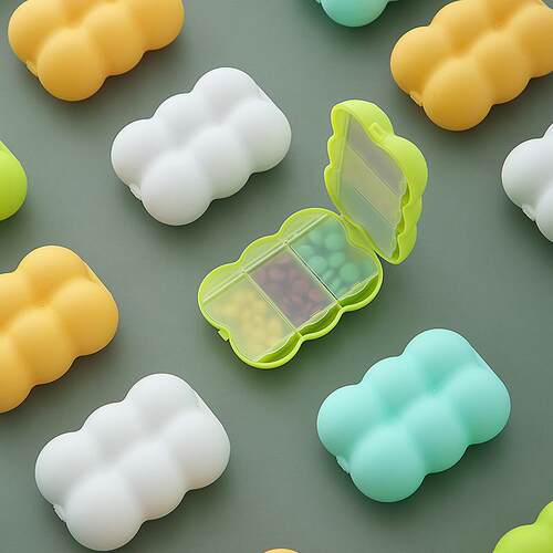 Portable Pill Organizer with Large Capacity for a Week, Seve