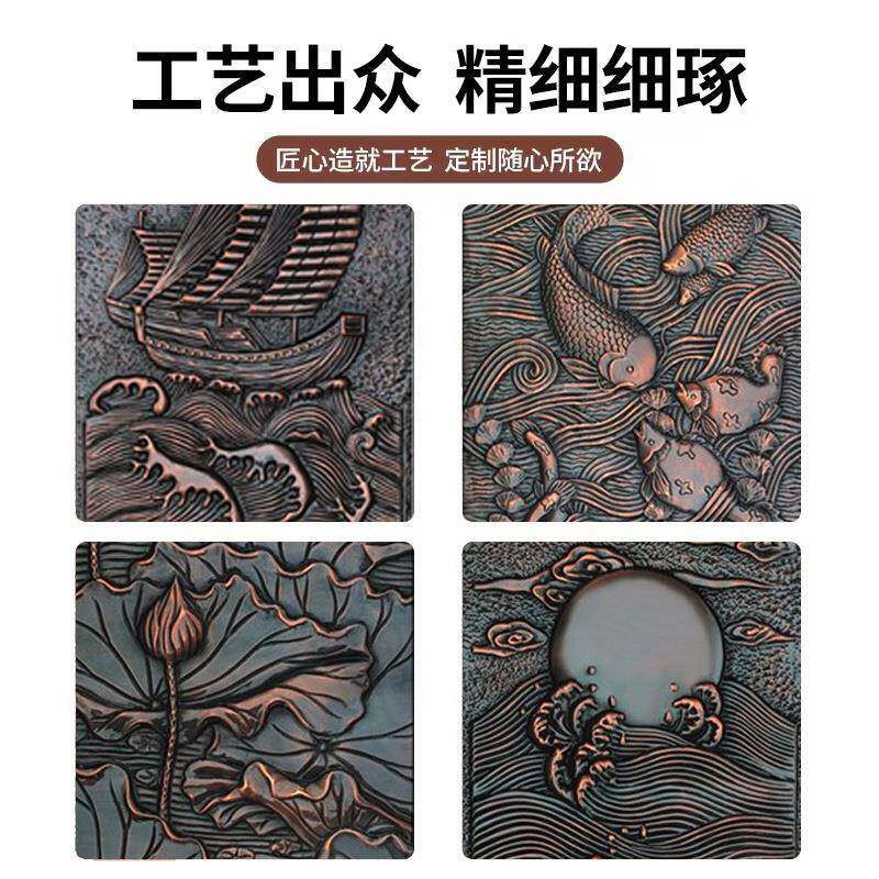 铜门别墅大门入户开门锈钢镀铜进进户门
