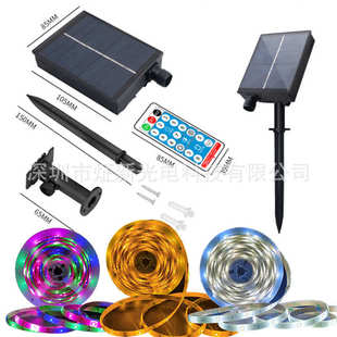 太阳能圣诞灯 LED太阳能软灯带太阳能景观灯 太阳能led灯带