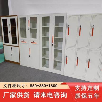 福建钢制更衣柜员工宿舍铁皮存包储物柜子带锁碗柜鞋柜厂家