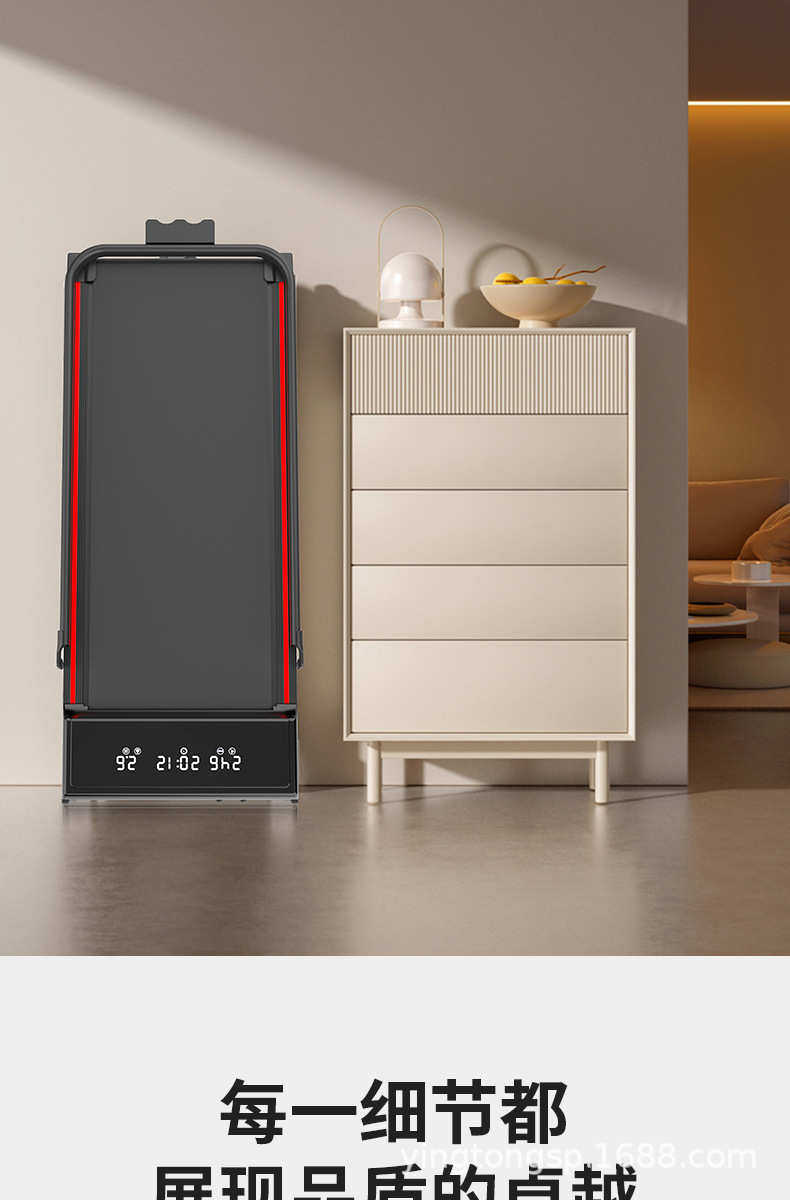 беговая дорожка 家用小型折叠跑步机厂家直销室内超薄静音平板走步机健身房用