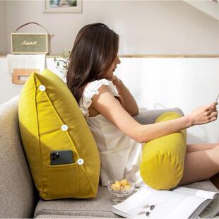 神Soft靠背北欧靠枕头带KZ 01枕沙发卧室床头靠垫封懒人居枕家懒