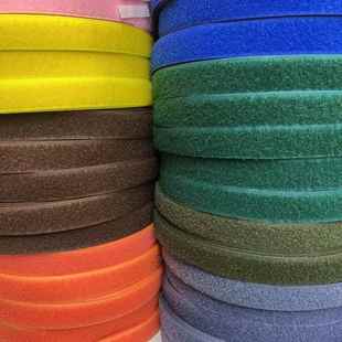 2.cm20.5cm大量现货彩色魔术贴色卡粘扣色VER带优质卡车缝魔术贴2