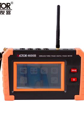 VC4600B多功能三相数字相位伏安表无线数字VC4600A相序表