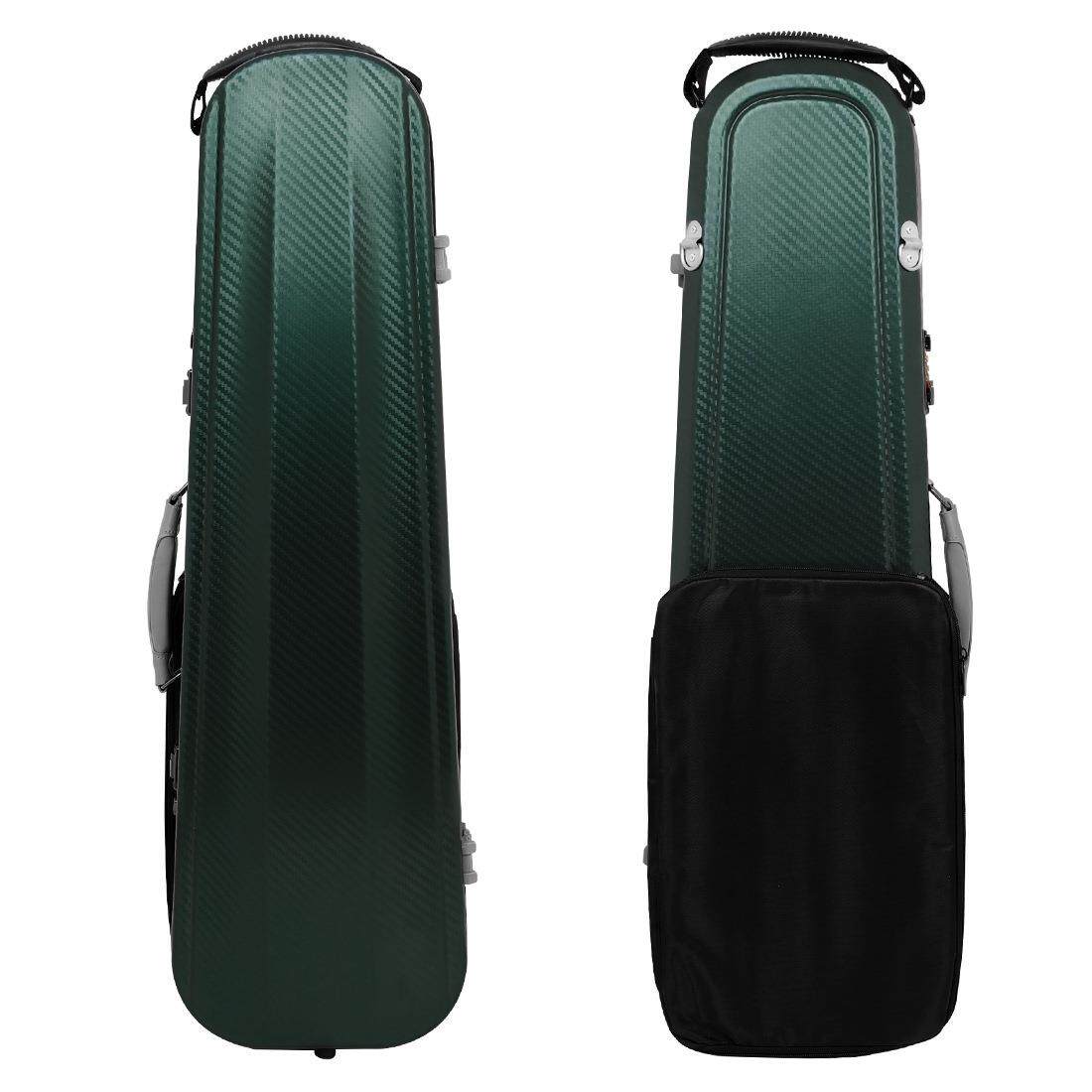 超轻碳纤维提琴盒双肩背带便携式小提琴方盒带密码锁小提琴盒