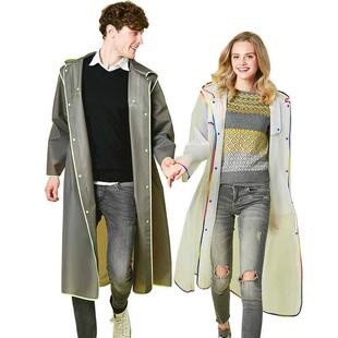 成人雨衣外套户外徒步登山旅行出勤加厚长版全身男女透明防水雨披