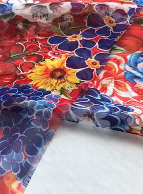 上周面料时装新2019春夏四大印花