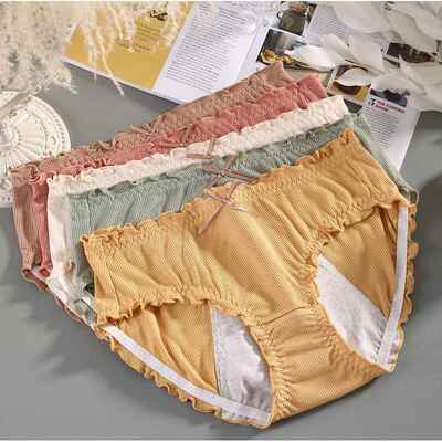 Women's Plus Size Modal Underwear Menstrual Period Pant