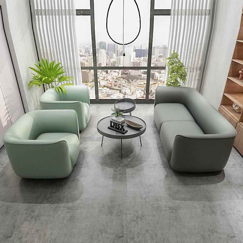商sf005务接待会洽沙谈软客垫椅子简约办公发现套代卡座沙发茶几