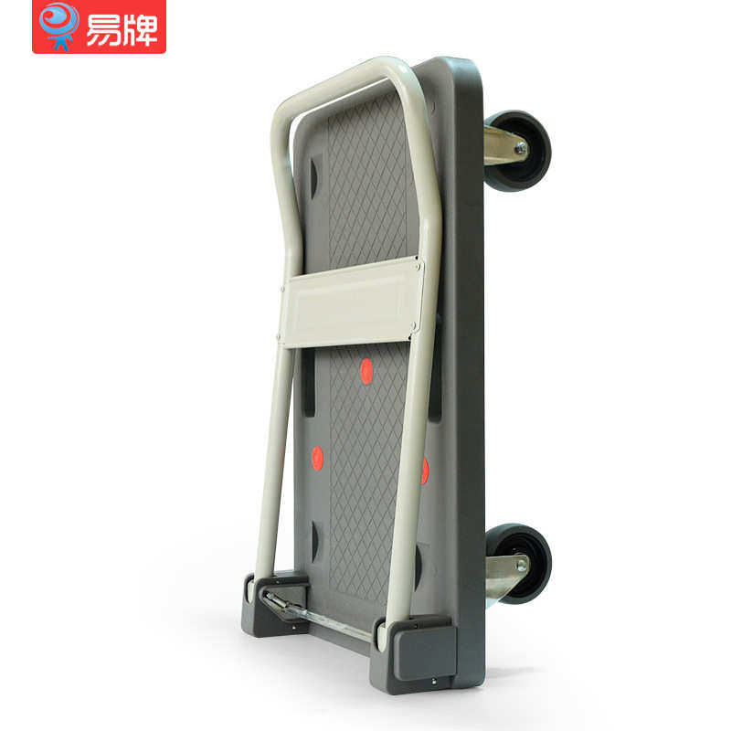 平板车便携手拉拖车家用手推车车车静音小推车货物折叠快递搬运车