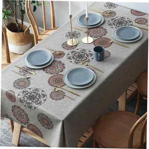 Table cloth water-proof oil-proof PVC tablecloth table mat
