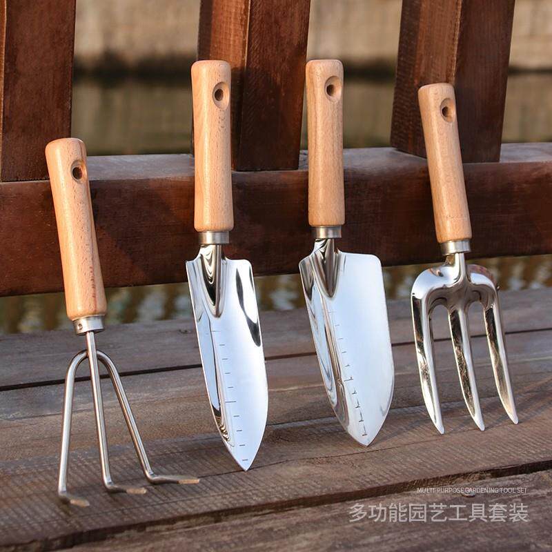 园艺工具家用种植套装户外铲土小铲子种菜养花小耙子沙滩赶海好工