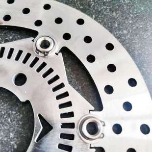 摩托电动车刹车盘浮动盘碟盘小牛ABS齿 三孔220 245外径 定做