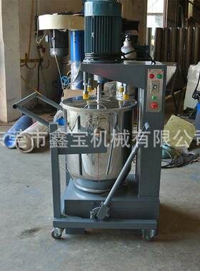 宁波小型色粉打粉机50Kg手推车式颜料搅拌机打粉桶操作方便