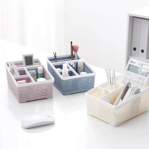 Home Cosmetic Storage Box Makeup Brushes Lipstick Desktop Or
