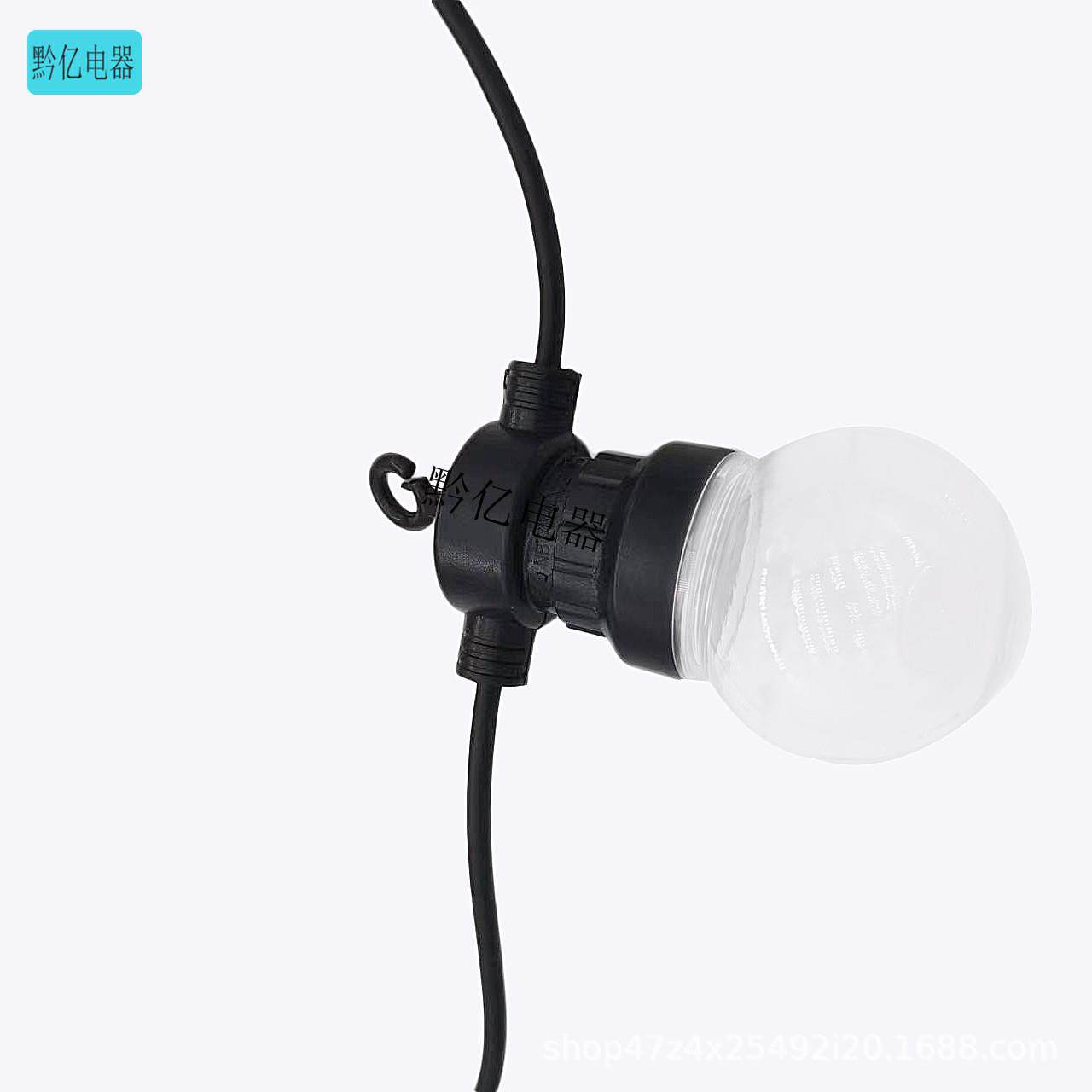 户外防水串灯 装饰灯露台太阳能灯泡串灯挂灯婚庆布置led室外灯串